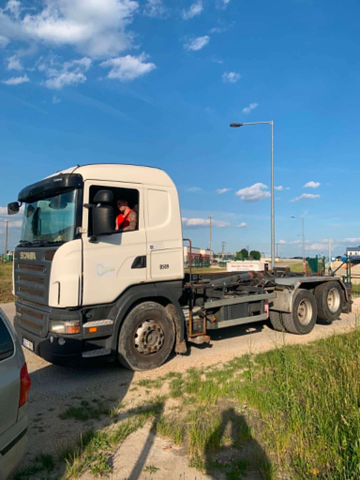 Scania konténerszállító
